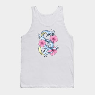 Pastel chinese dragon Tank Top